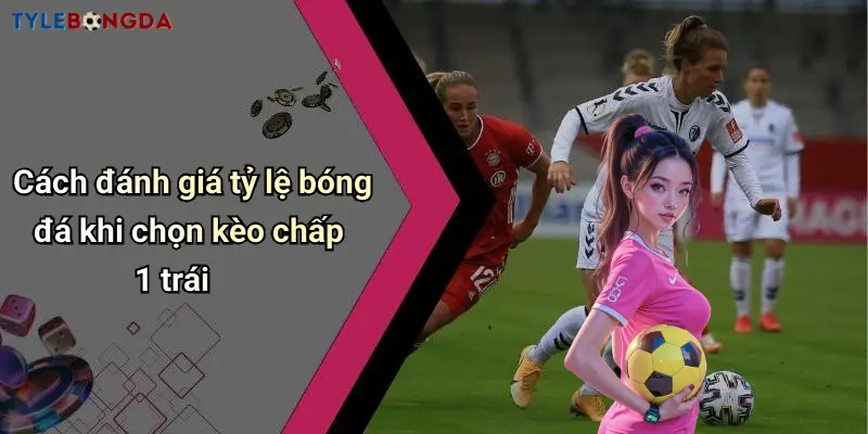 Cách đánh giá tỷ lệ bóng đá khi chọn kèo chấp 1 trái