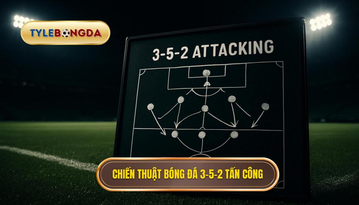 Nền Tảng Của Chiến Thuật Bóng Đá 3-5-2 Tấn Công