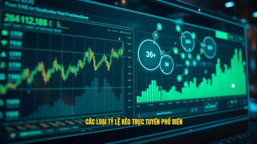 Các loại tỷ lệ kèo trực tuyến phổ biến nhất hiện nay