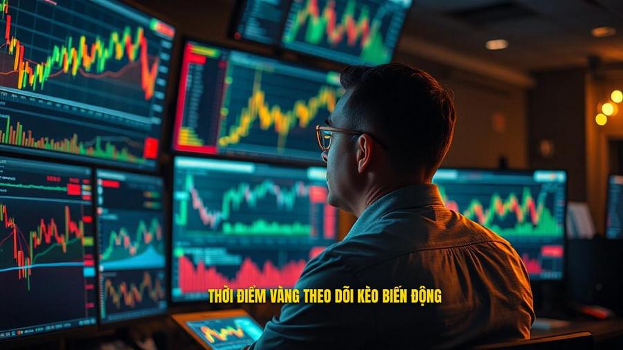 Các thời điểm vàng để theo dõi tỷ lệ kèo biến động